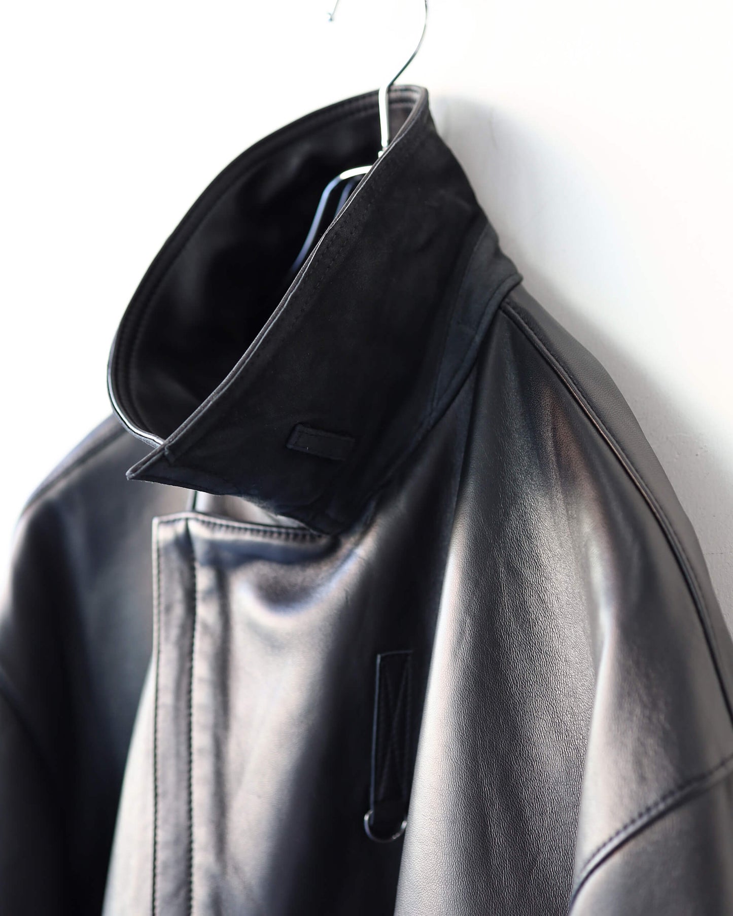 LEATHER MK3 JACKET "Bk"