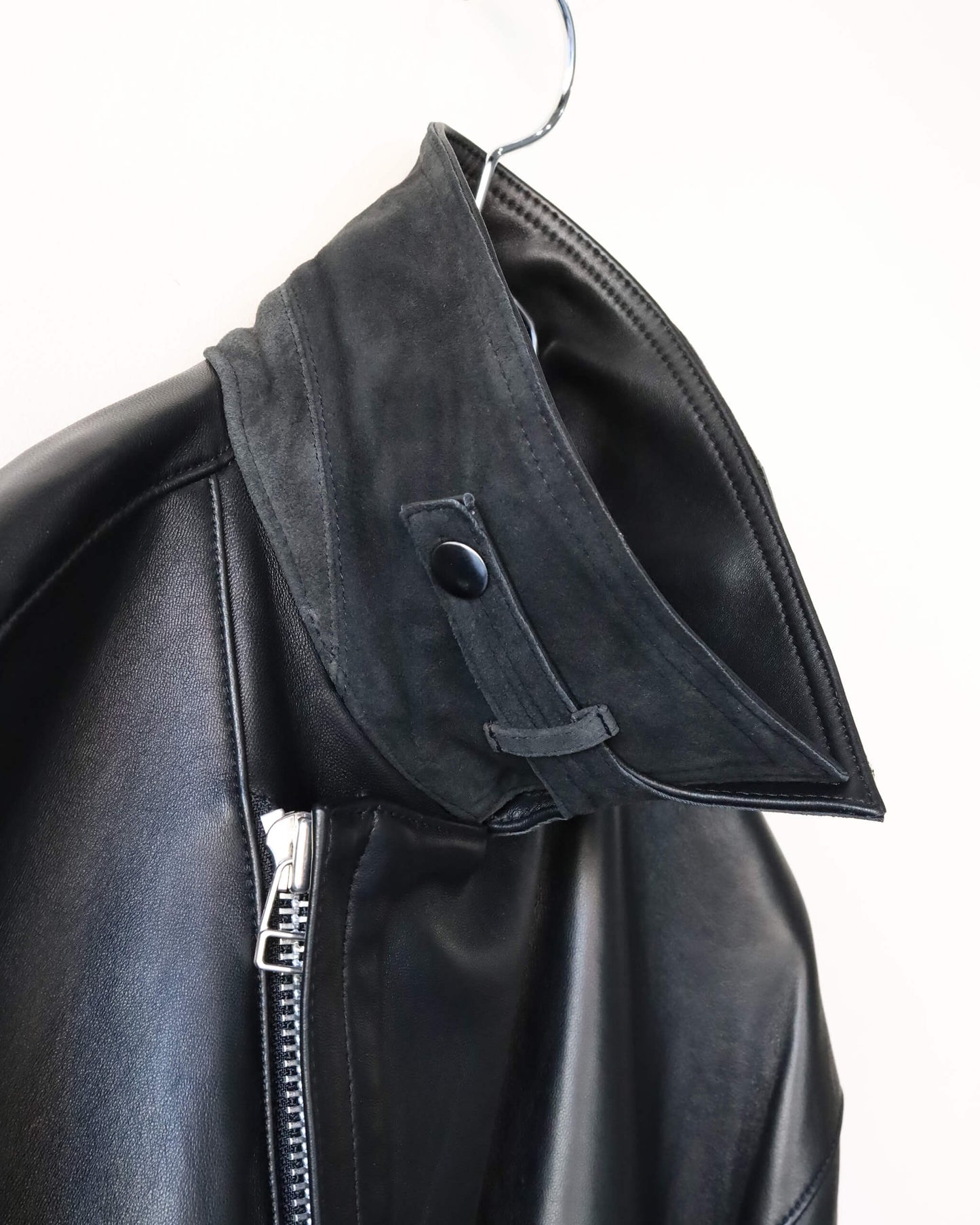 LEATHER MK3 JACKET "Bk"