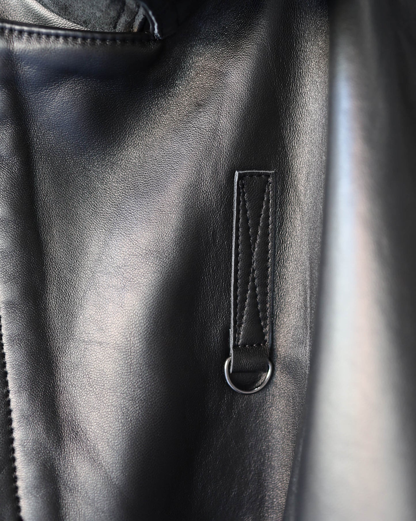 LEATHER MK3 JACKET "Bk"