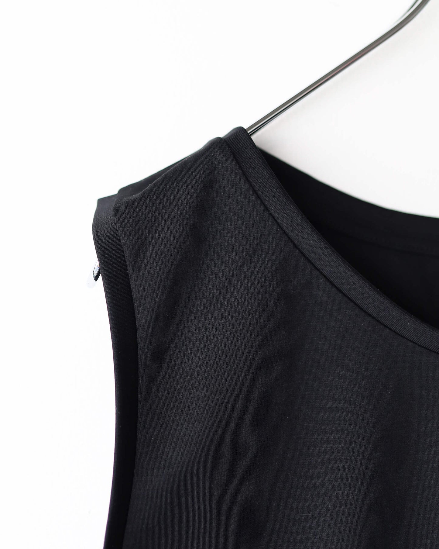 EXTRA FINE TANK TOP "BLACK"
