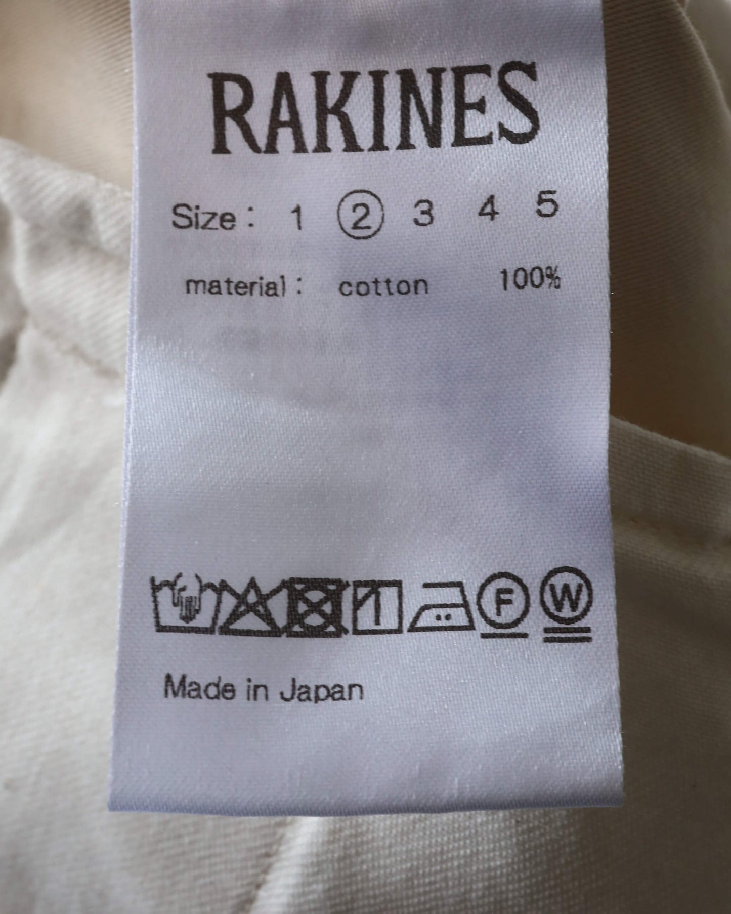 Muraito back satin - Jake "Creamy white"