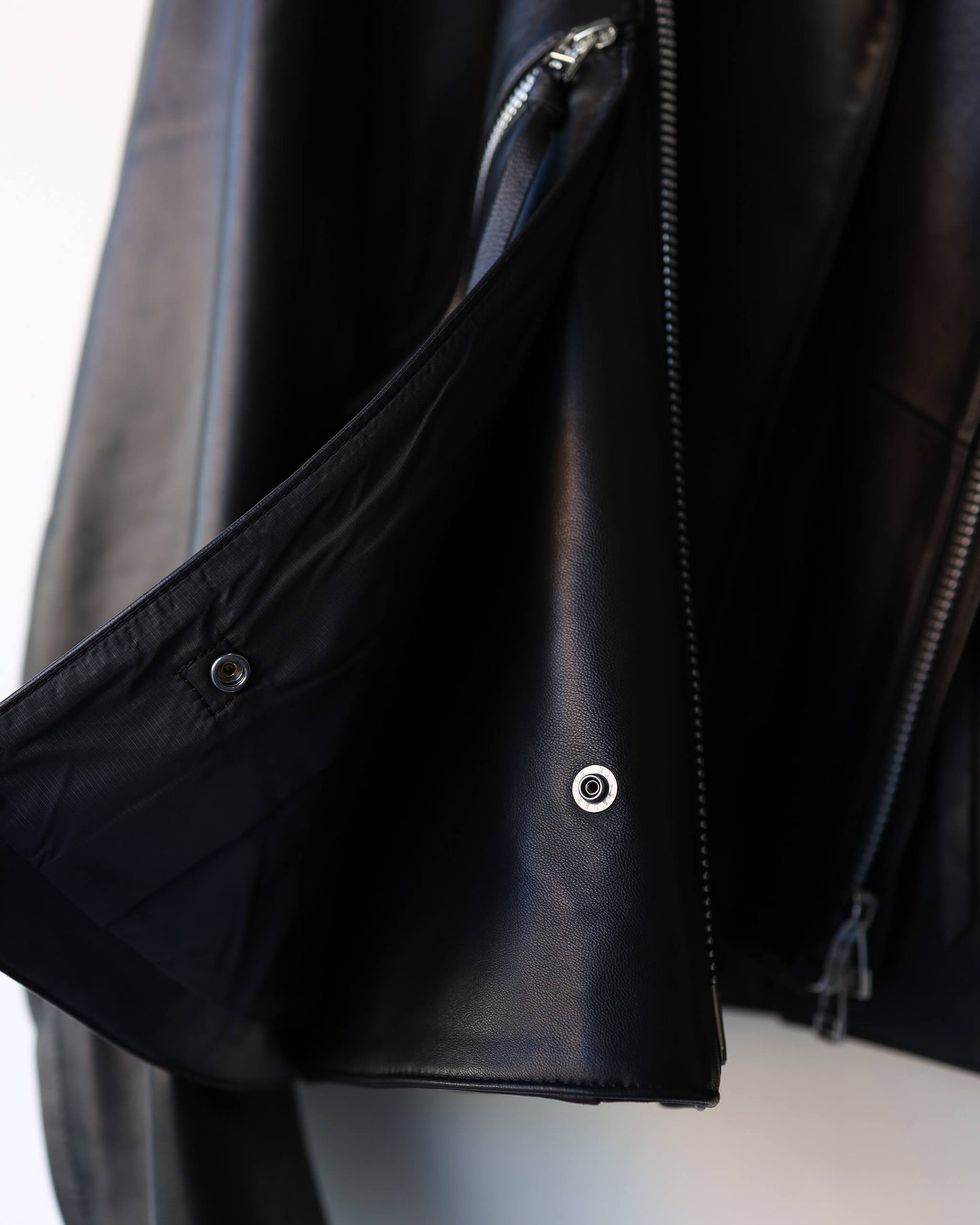 LEATHER MK3 JACKET "Bk"