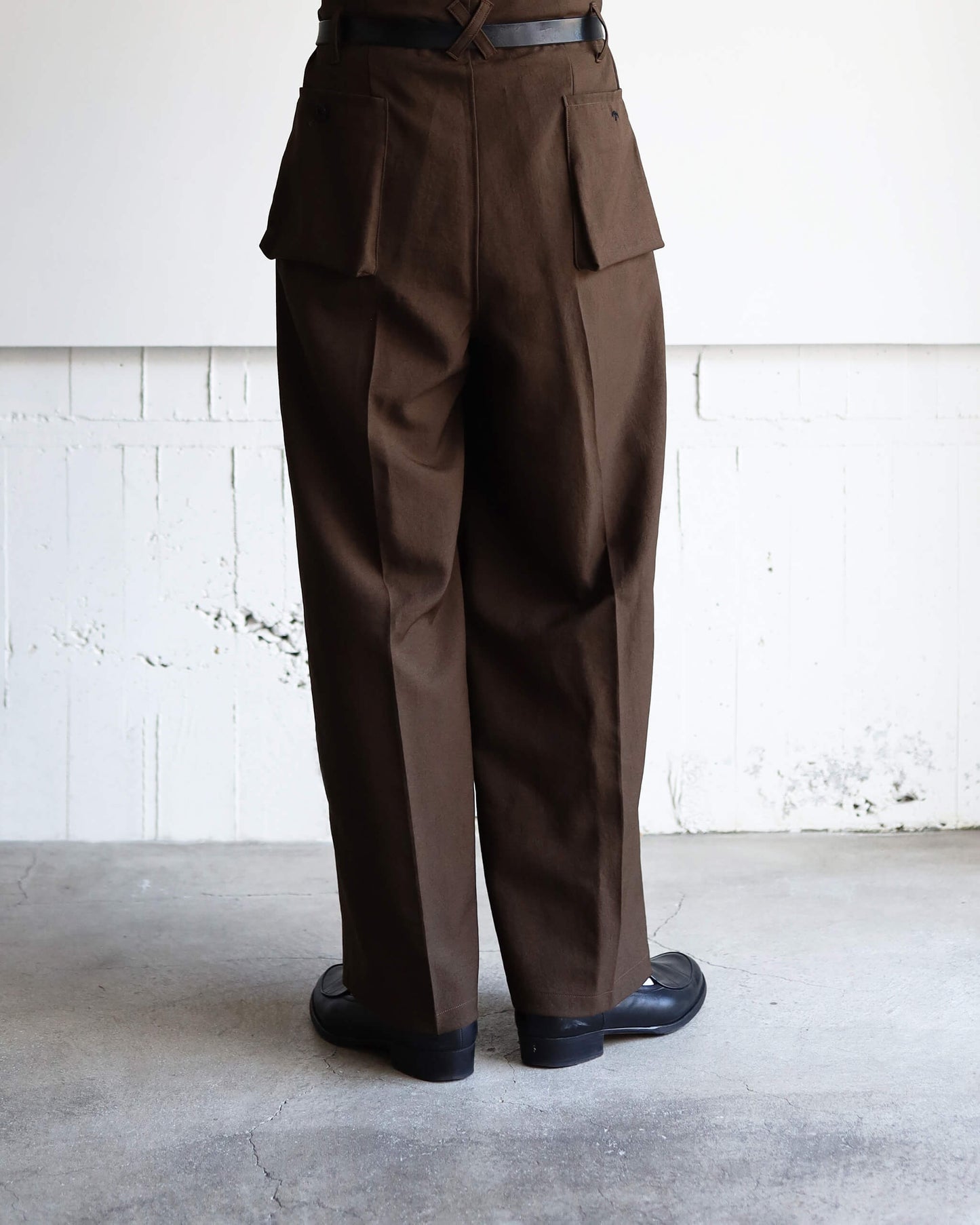 dokan wide slacks "kuriiro"