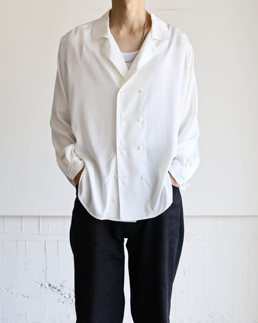 BRIGHT DOUBLE SHIRTS "White"
