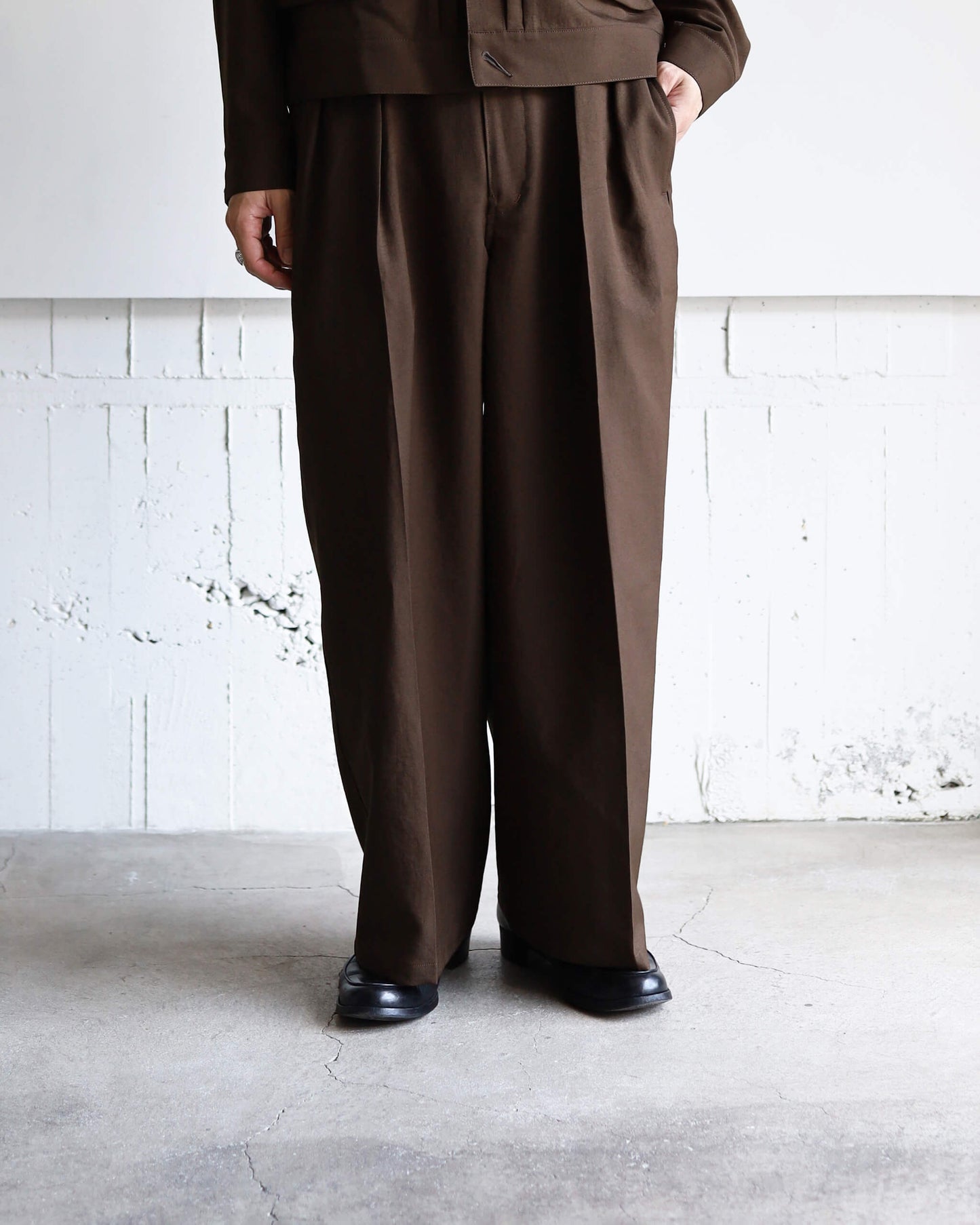 dokan wide slacks "kuriiro"