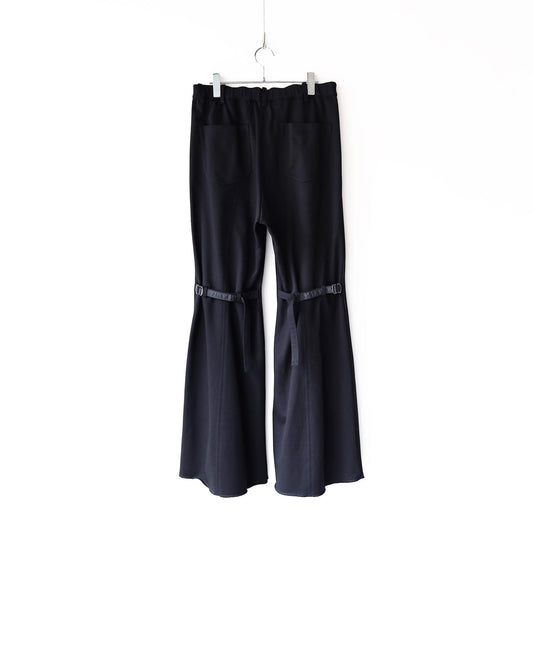 GAITER SWEAT PANTS "Bk"