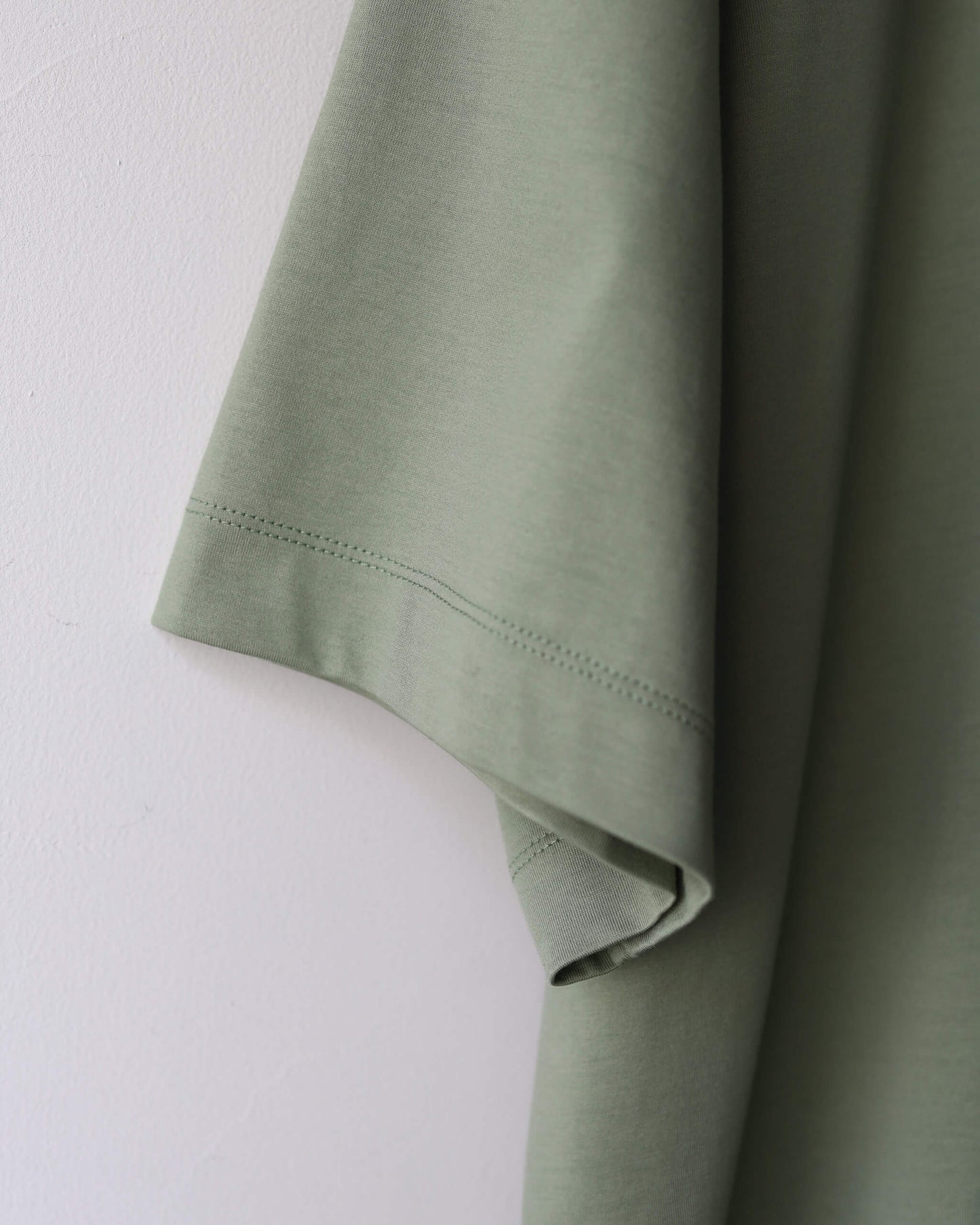 COMFORT FIT Tee GIZA 80/3 KNIT "SAGE"