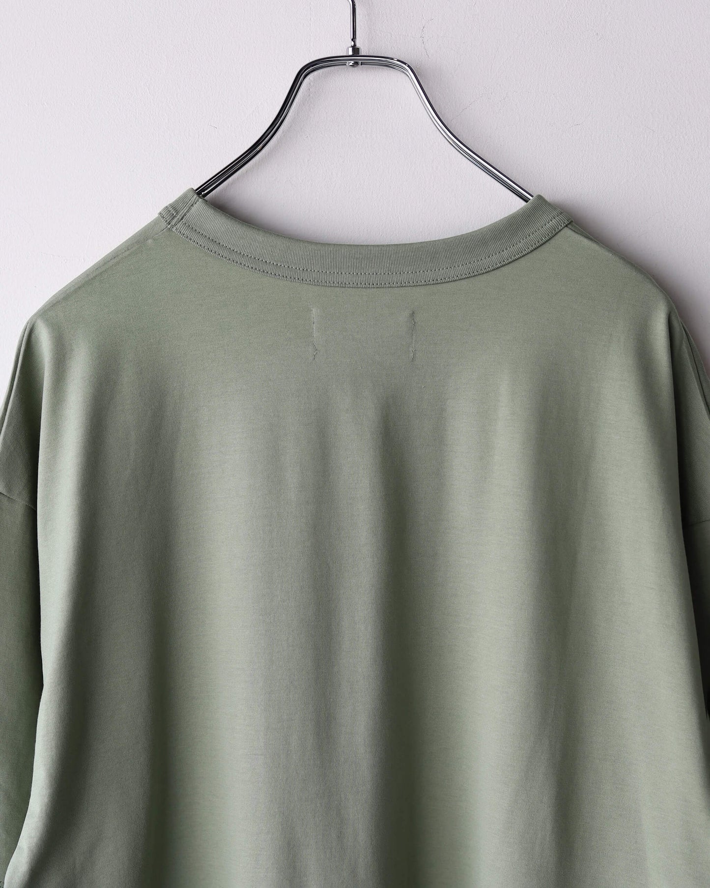 COMFORT FIT Tee GIZA 80/3 KNIT "SAGE"