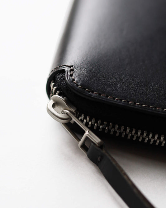 Mid Wallet - Vacchetta "Black"
