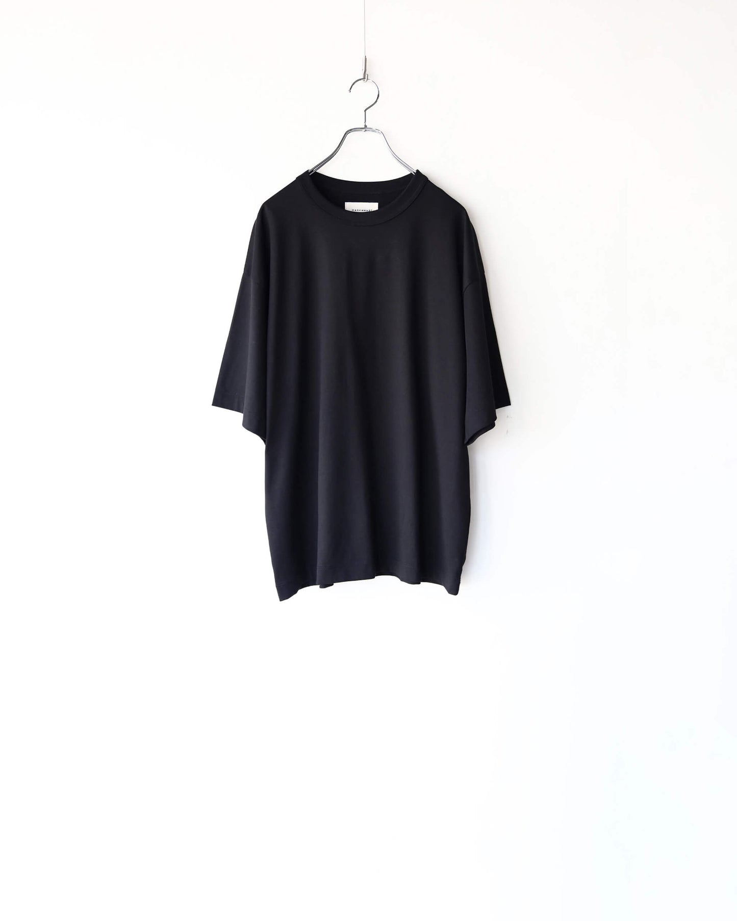 COMFORT FIT Tee GIZA 80/3 KNIT "BLACK"