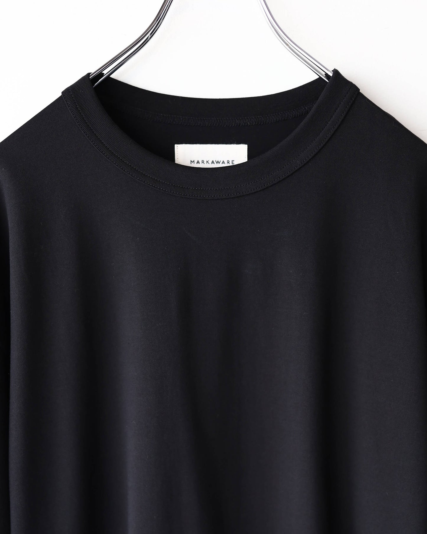 COMFORT FIT Tee GIZA 80/3 KNIT "BLACK"