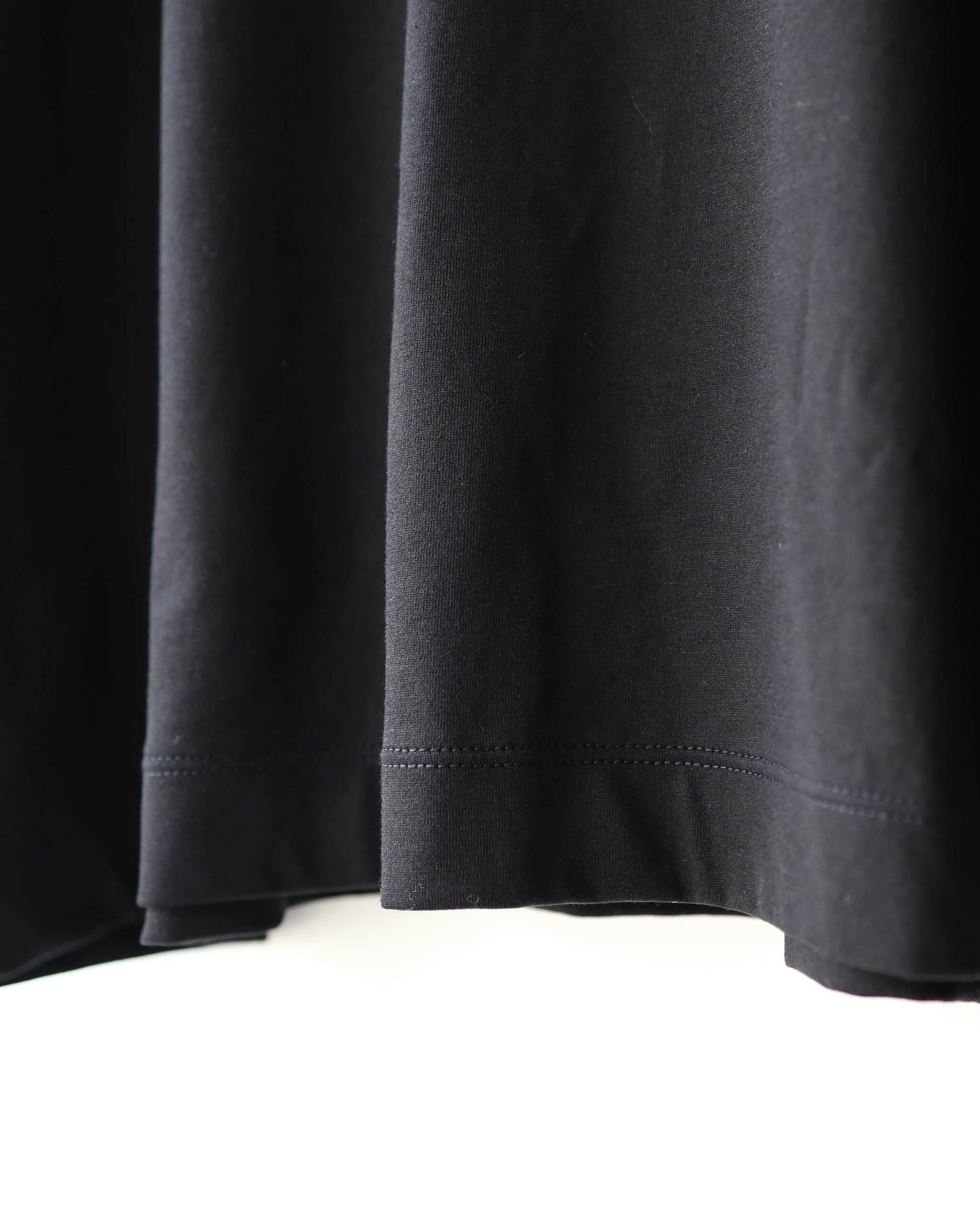COMFORT FIT Tee GIZA 80/3 KNIT "BLACK"