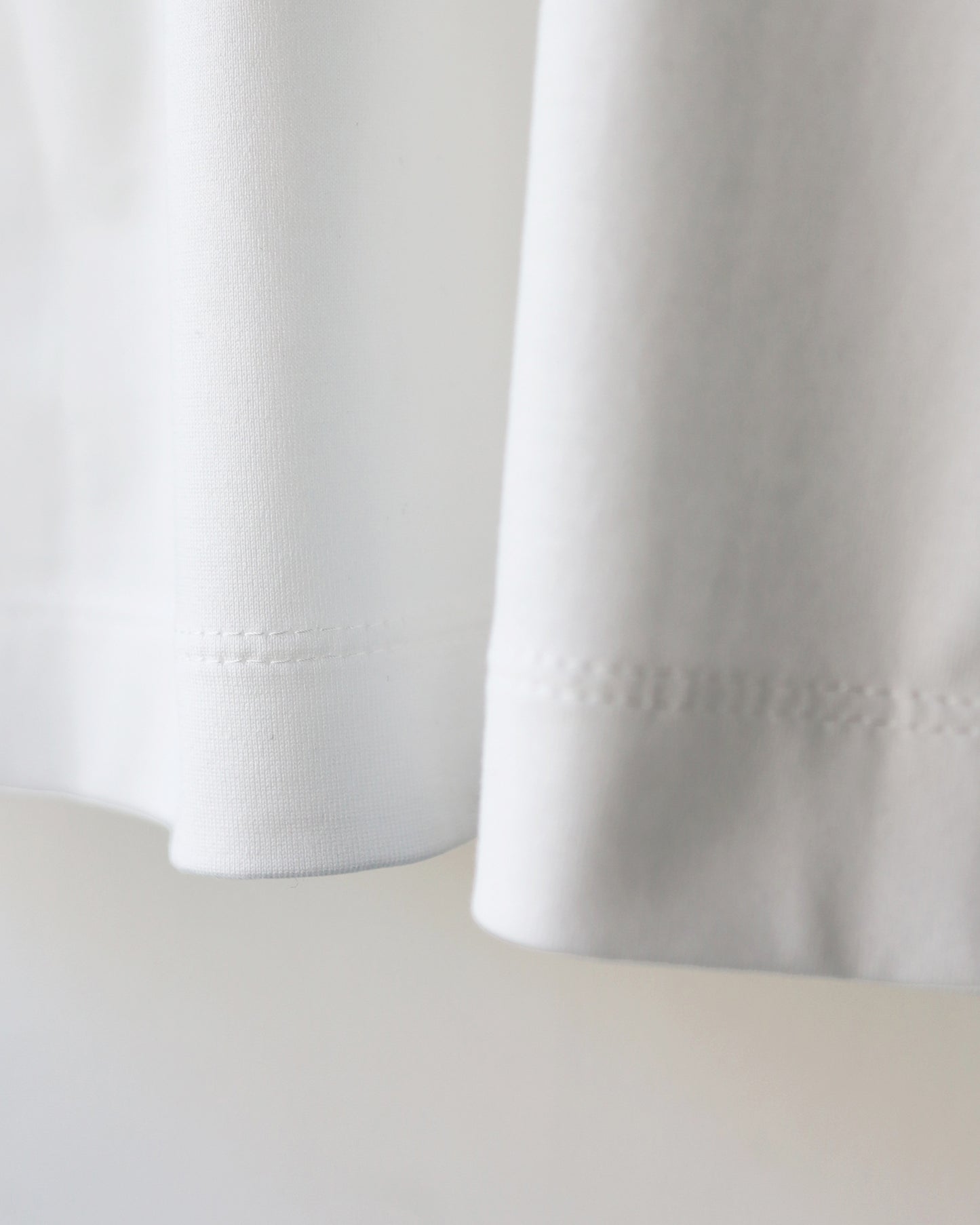 COMFORT FIT Tee ORGANIC GIZA 80/3 JERSEY SURVIVAL CLOTH® "WHITE"