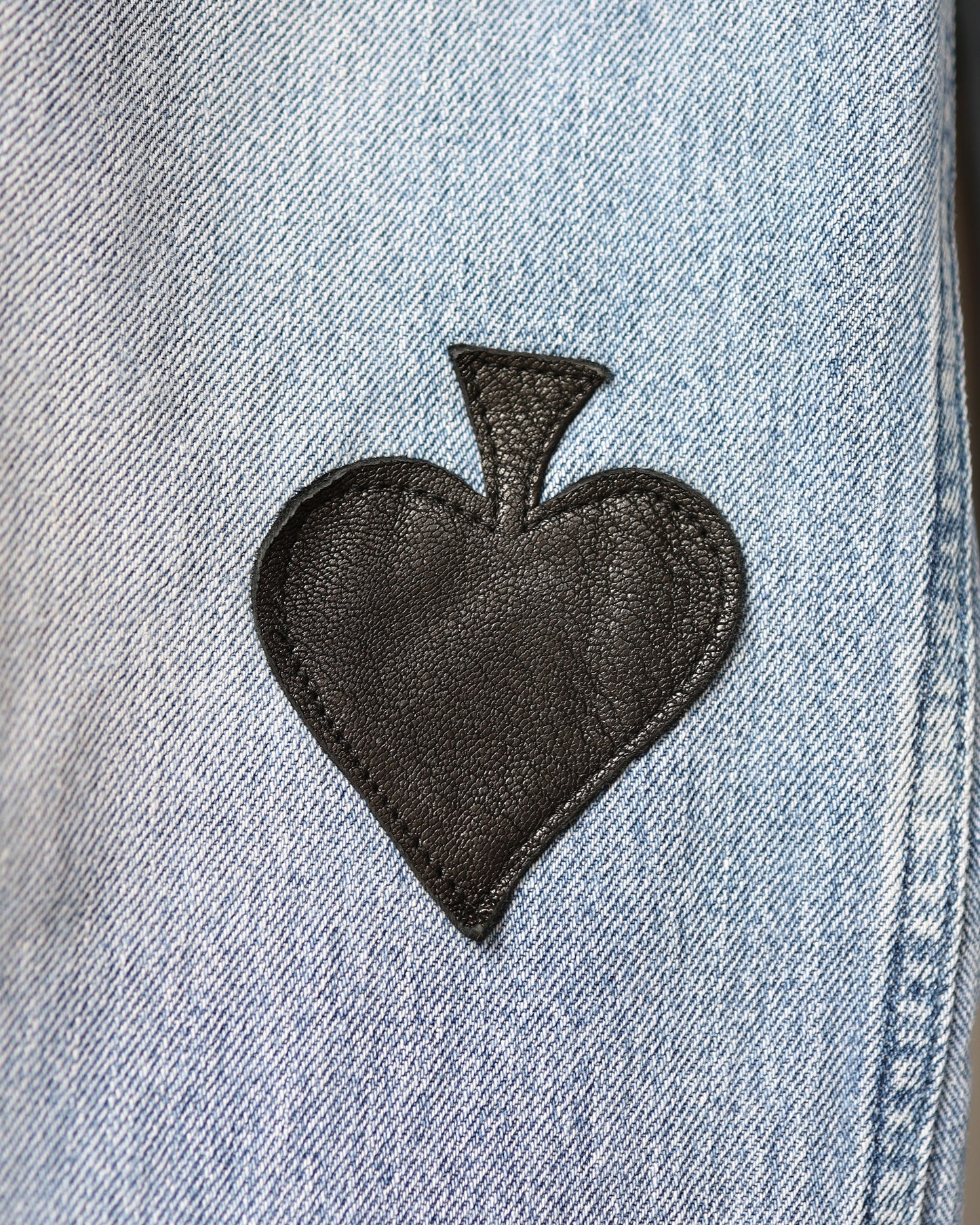 SPADE PATCH BUGGY REMAKE DENIM "BLUE"