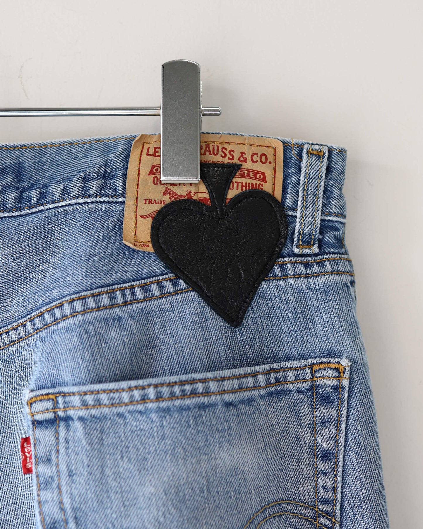 SPADE PATCH BUGGY REMAKE DENIM "BLUE"