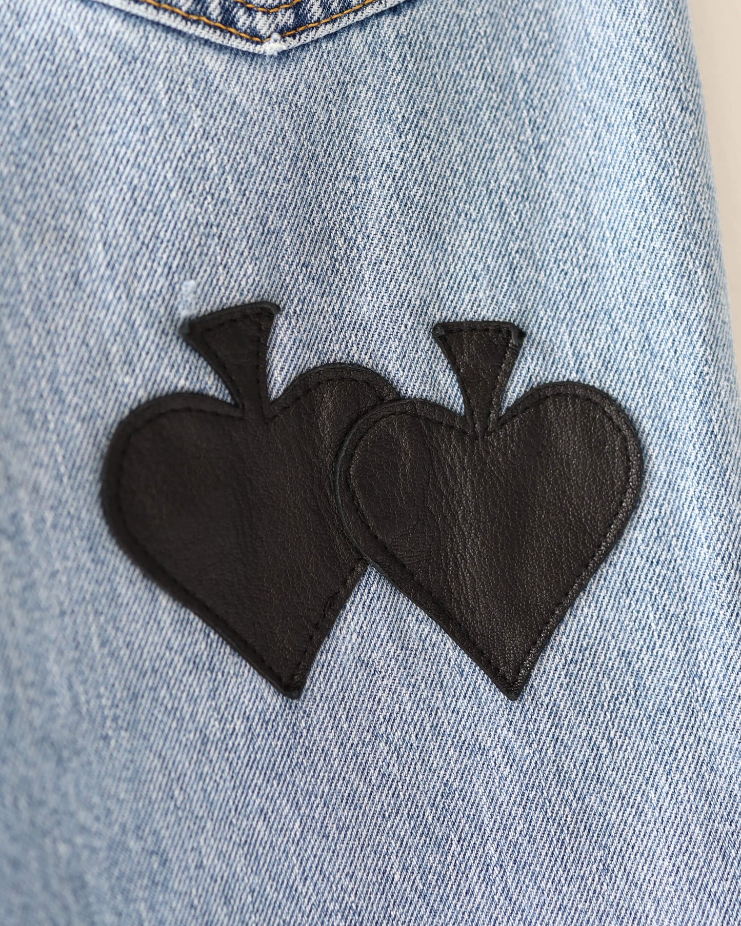 SPADE PATCH BUGGY REMAKE DENIM "BLUE"