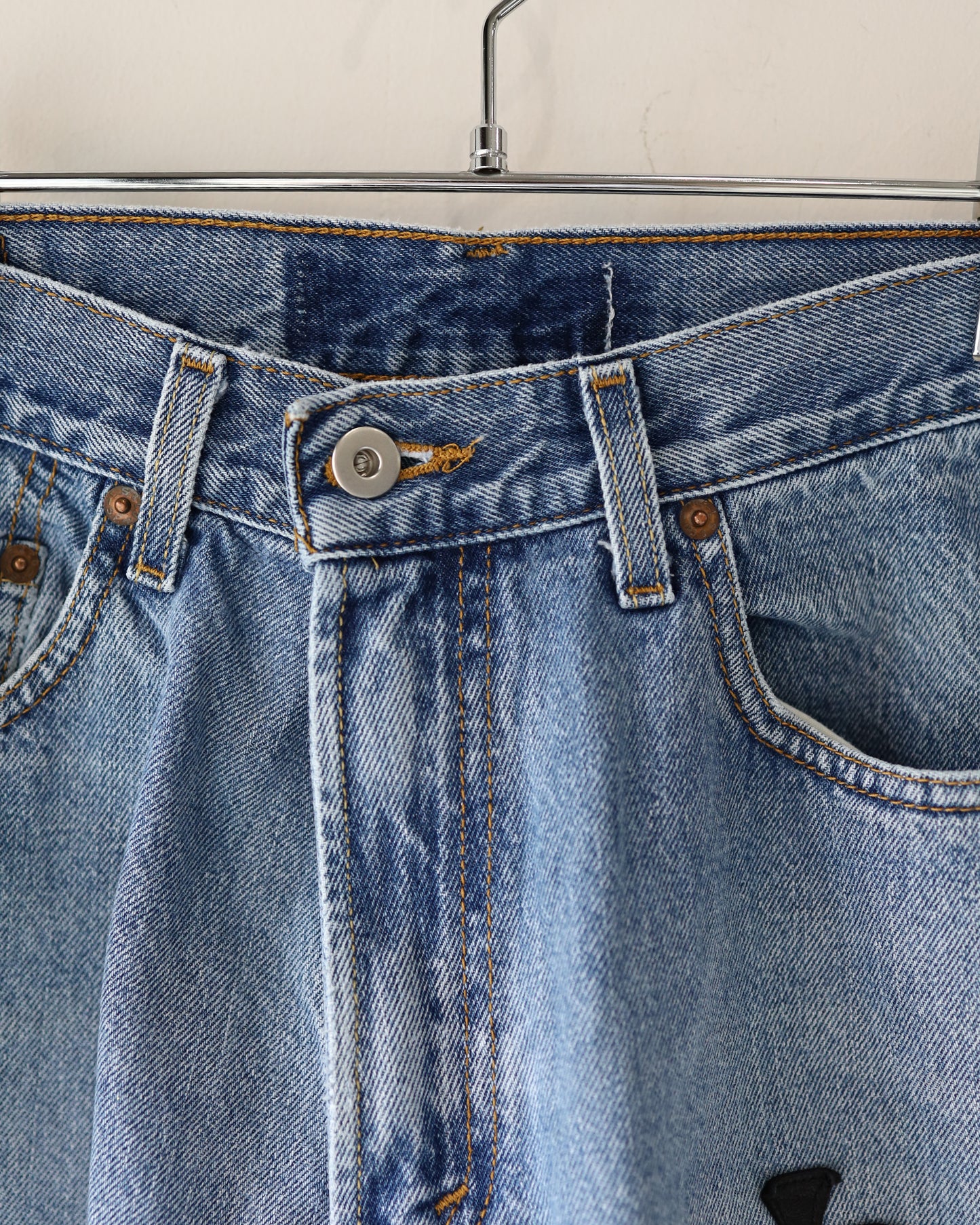 SPADE PATCH BUGGY REMAKE DENIM "BLUE"