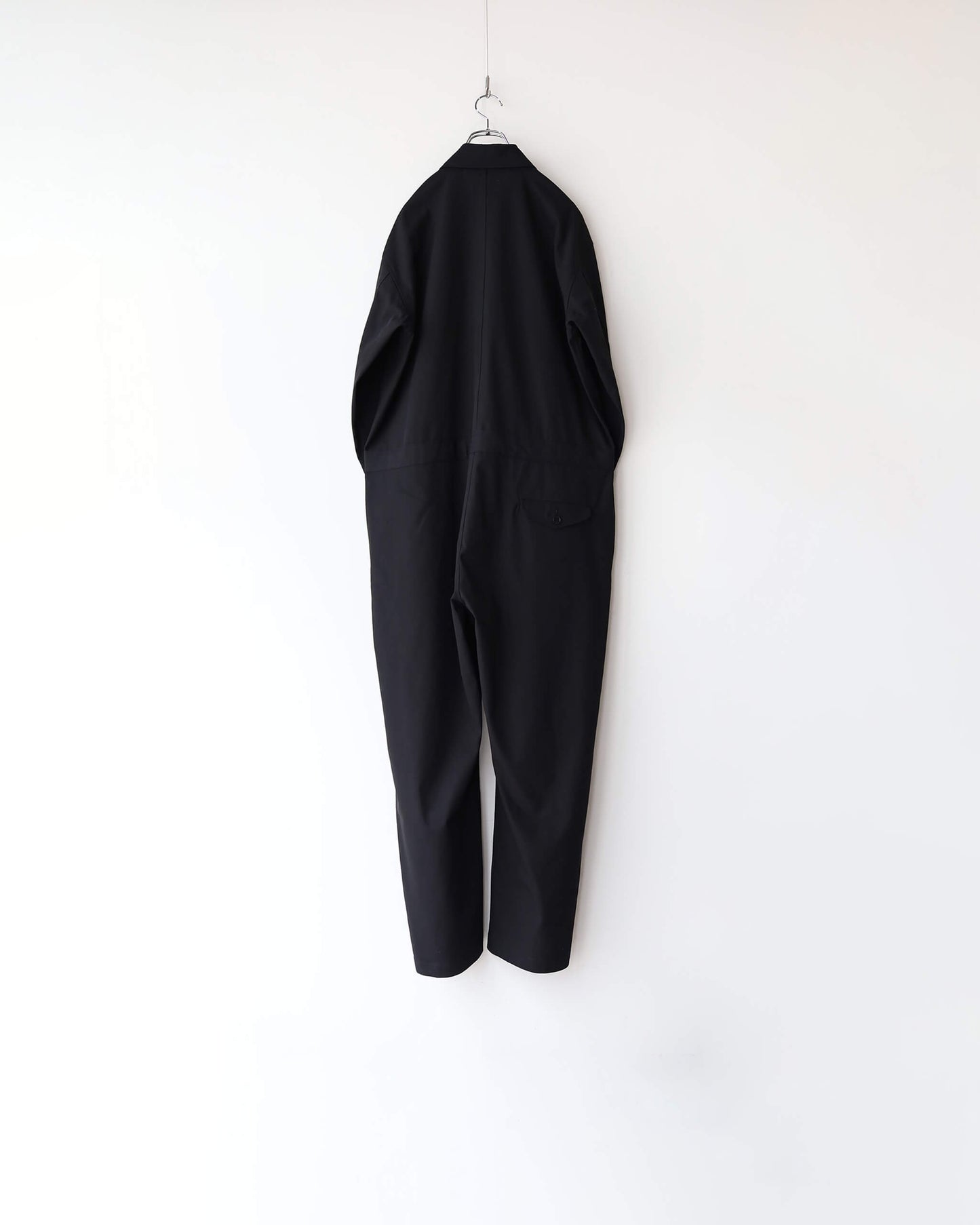 ALL IN ONE ORGANIC COTTON VOILE YARN TWILL "BLACK"