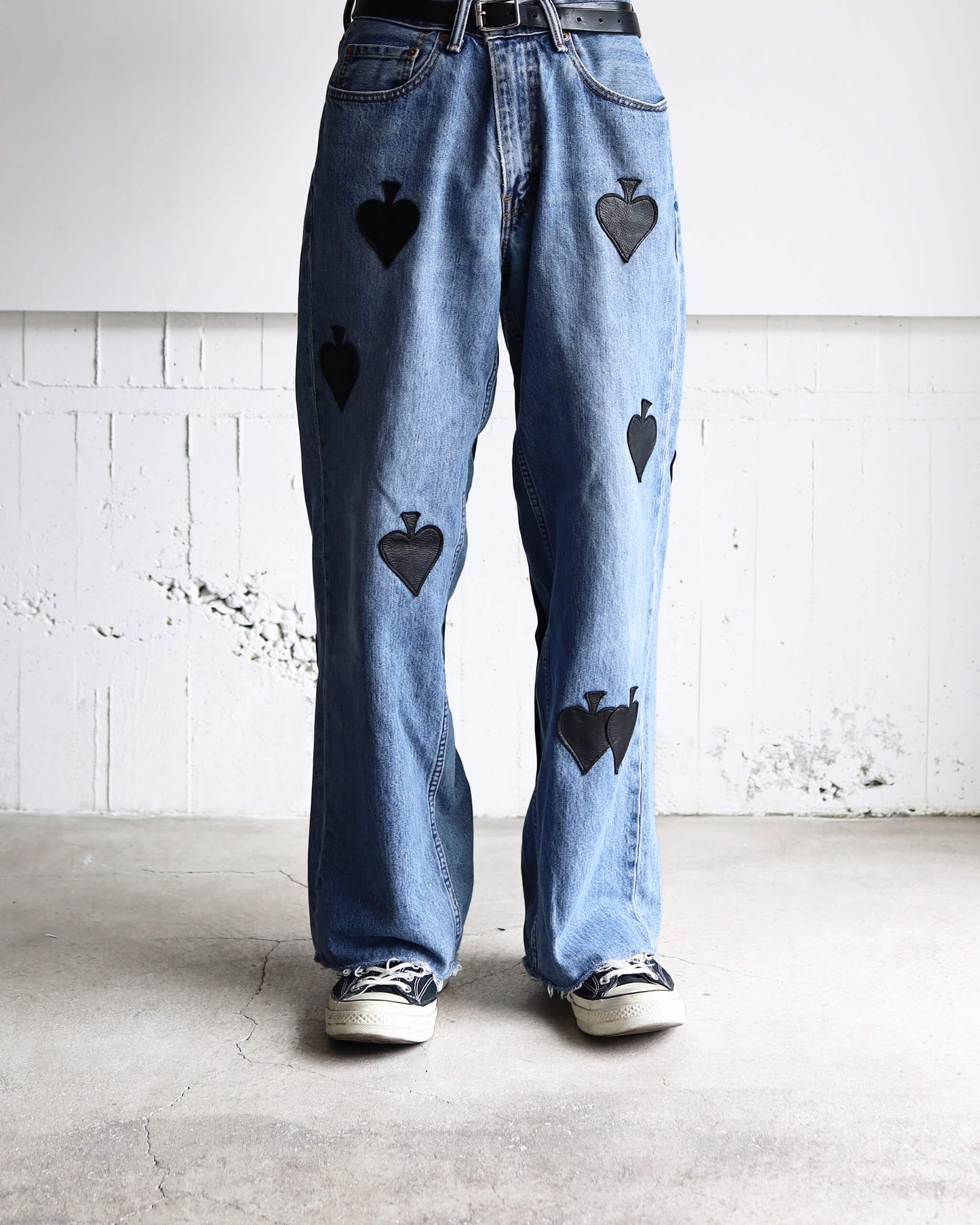 SPADE PATCH BUGGY REMAKE DENIM "BLUE"