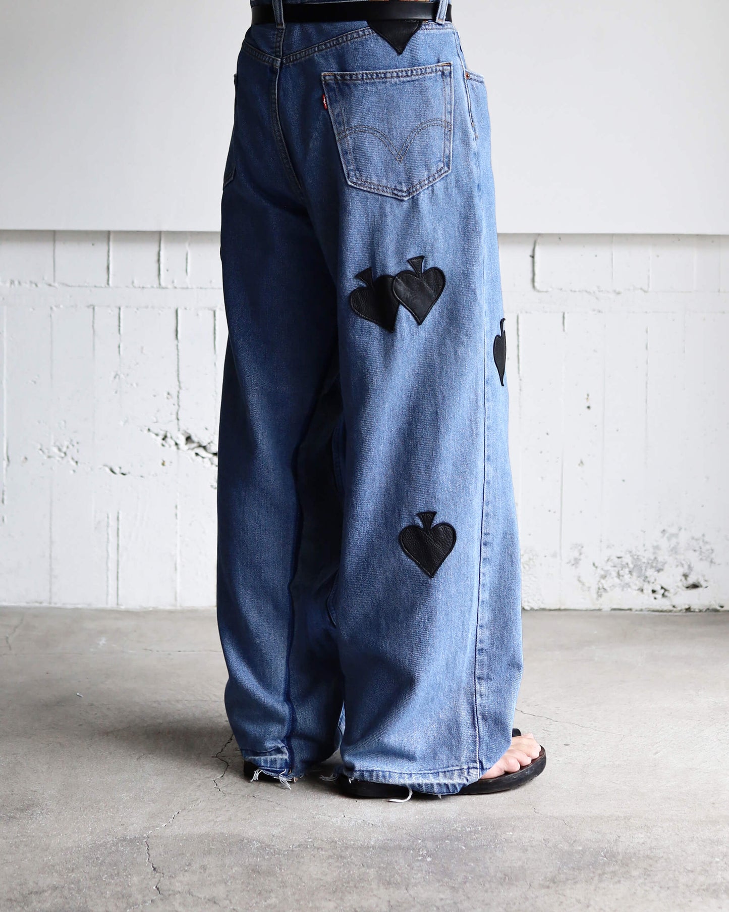 SPADE PATCH BUGGY REMAKE DENIM "BLUE"