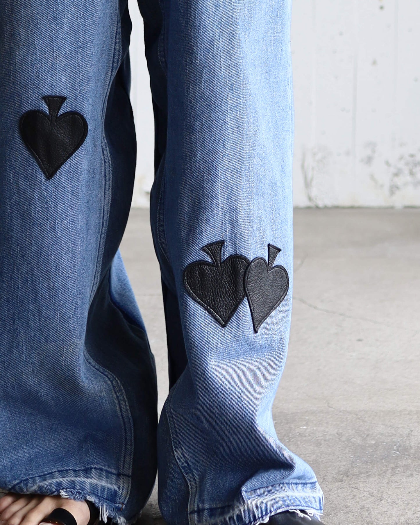 SPADE PATCH BUGGY REMAKE DENIM "BLUE"