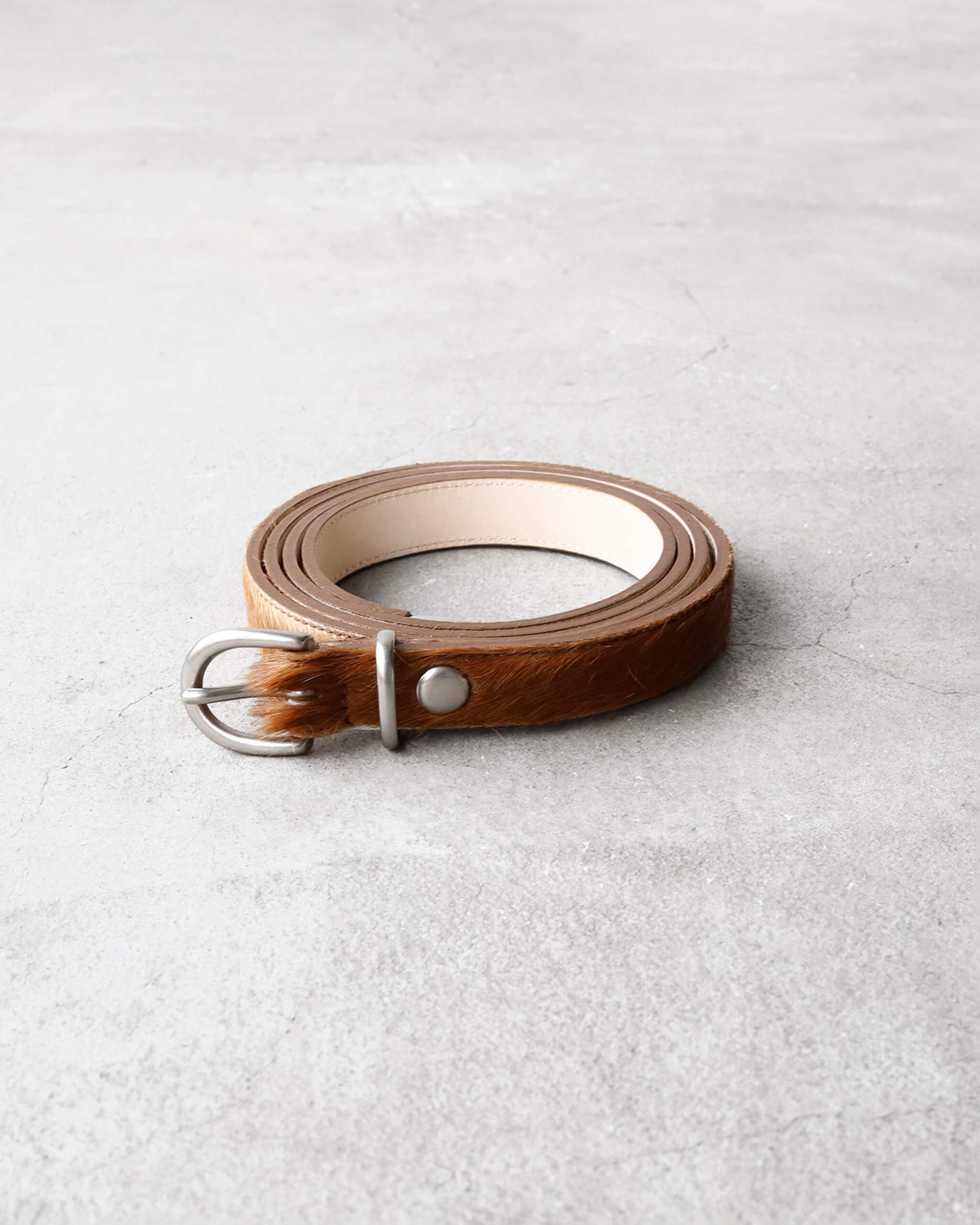 Western-Belt Horse Hair "Brown"