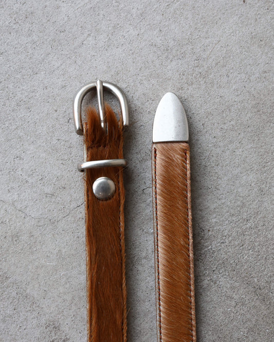 Western-Belt Horse Hair "Brown"