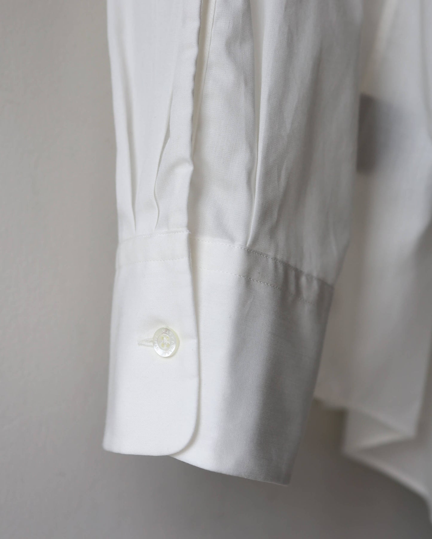 COMFORT FIT SHIRT PERUVIAN PIMA POPLIN "WHITE"