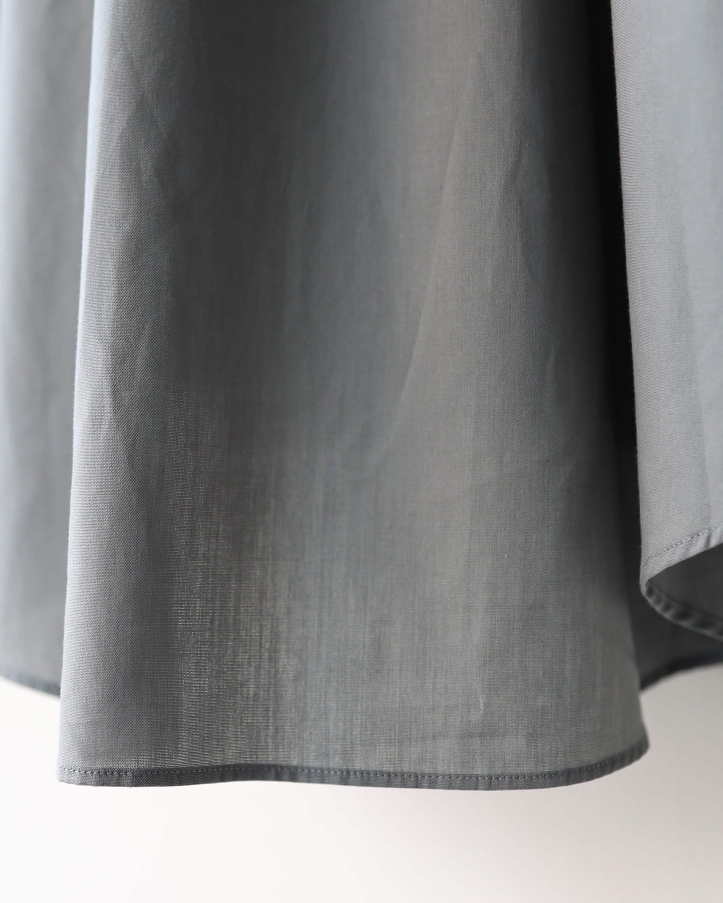 COMFORT FIT SHIRT PERUVIAN PIMA POPLIN "DOLPHIN GRAY"