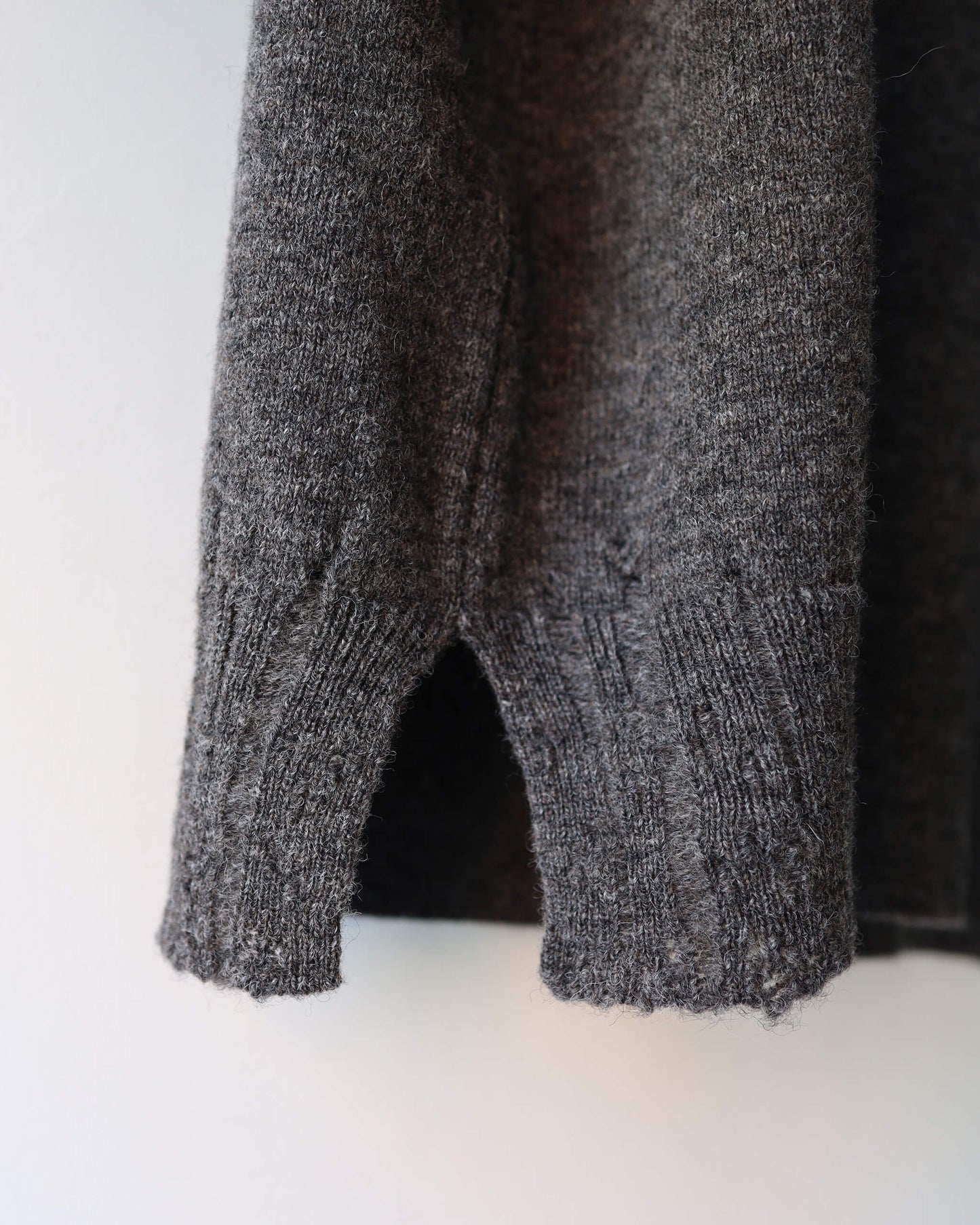 CHUNKY WOOL / KNIT CREW "GREY"