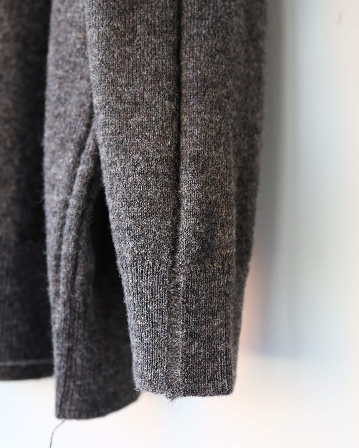 CHUNKY WOOL / KNIT CREW "GREY"