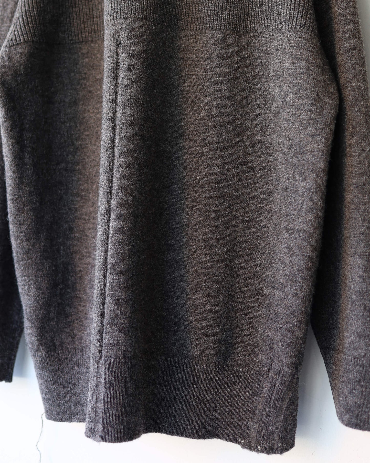 CHUNKY WOOL / KNIT CREW "GREY"