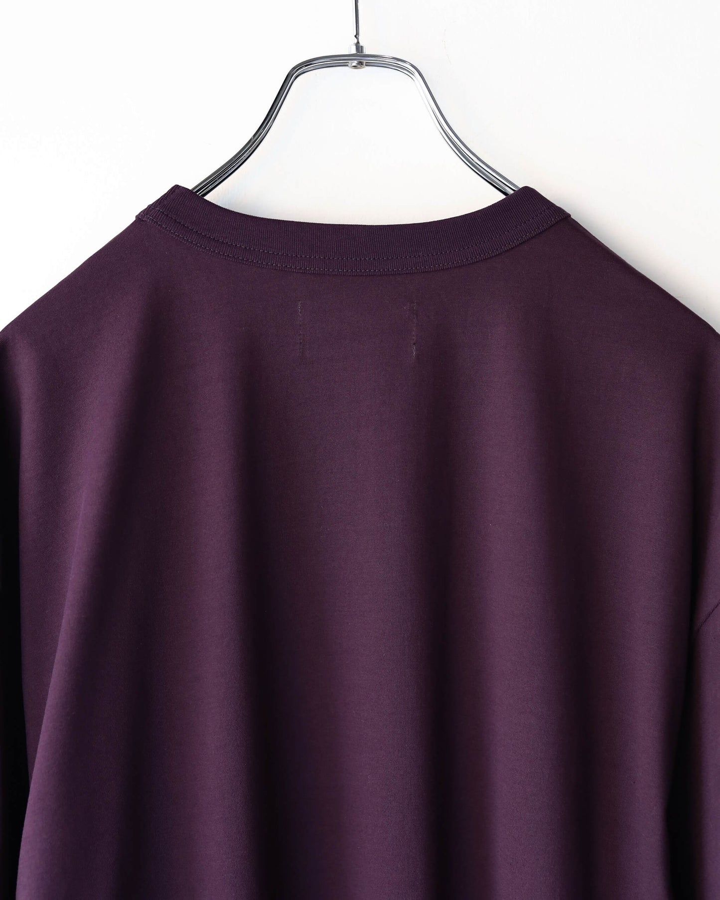 COMFORT FIT Tee ORGANIC GIZA 60/3 SURVIVAL KNIT PURPLE"