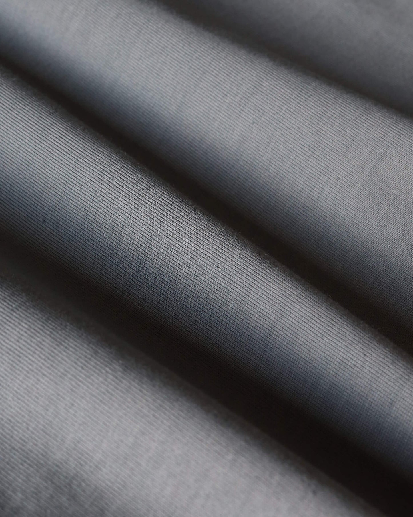 COMFORT FIT Tee ORGANIC GIZA 60/3 SURVIVAL KNIT "DOLPHIN GRAY"