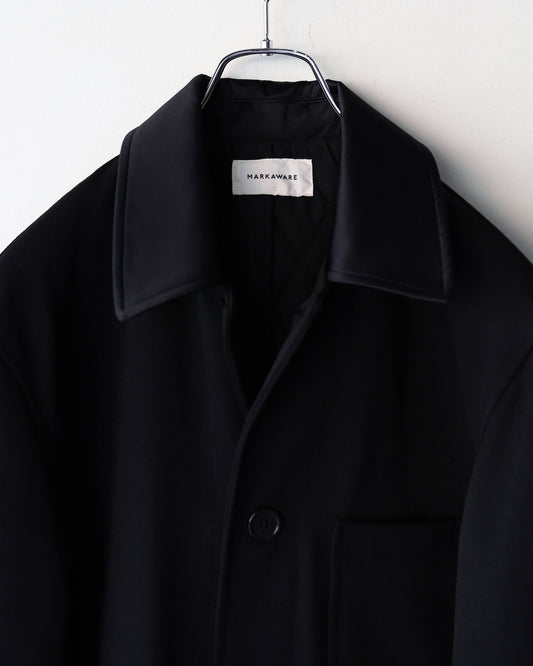 TUXEDO COVERALL POLWARTH TUXEDO CLOTH "BLACK"