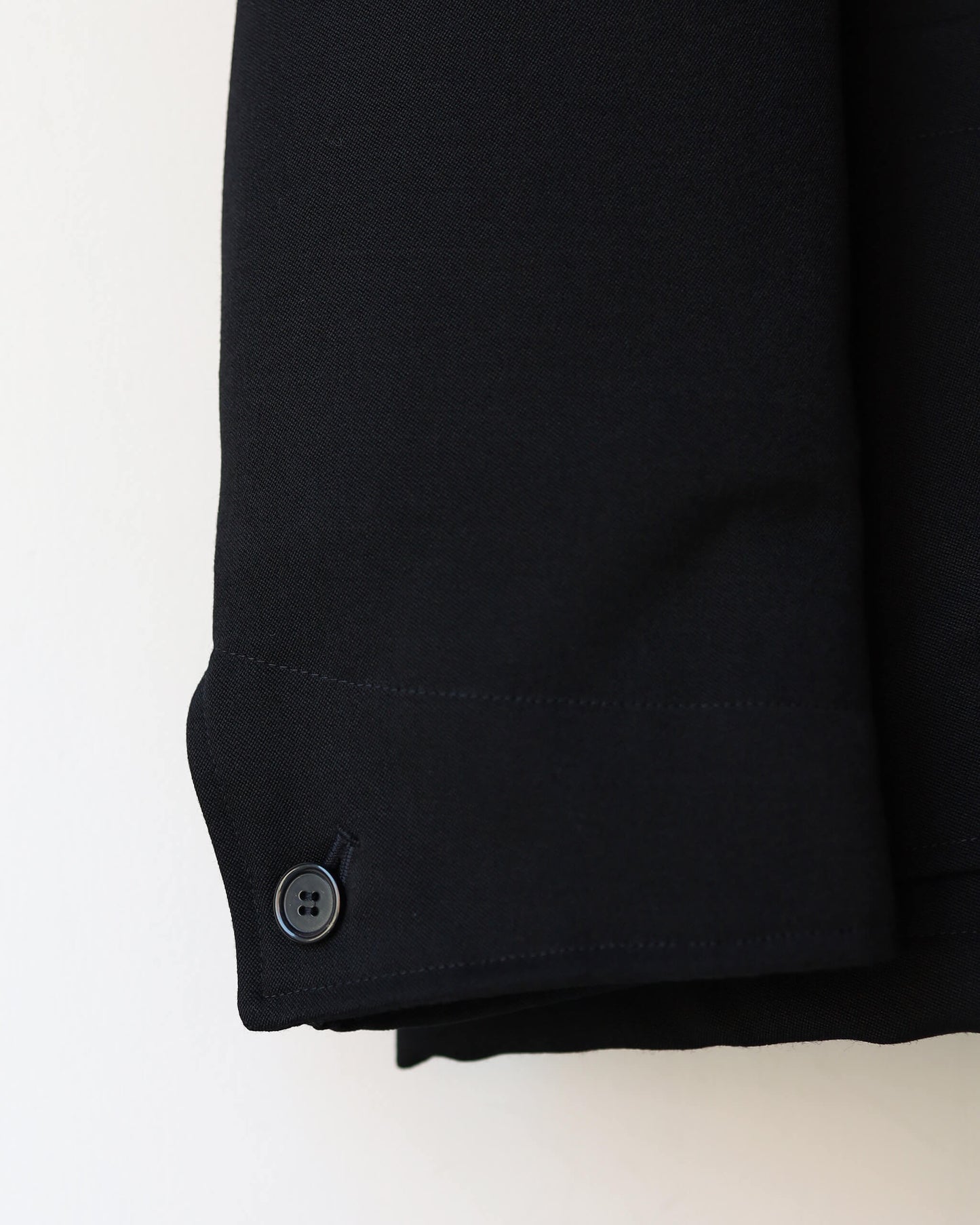 TUXEDO COVERALL POLWARTH TUXEDO CLOTH "BLACK"