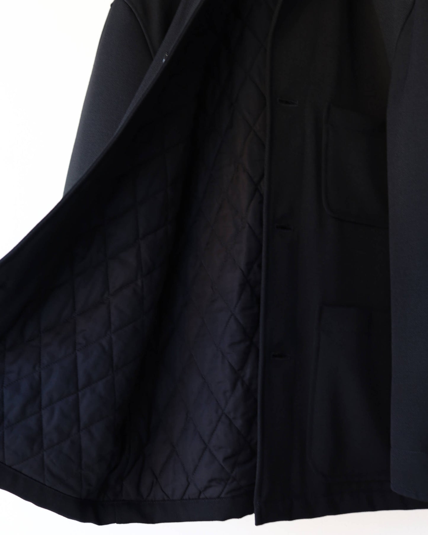 TUXEDO COVERALL POLWARTH TUXEDO CLOTH "BLACK"