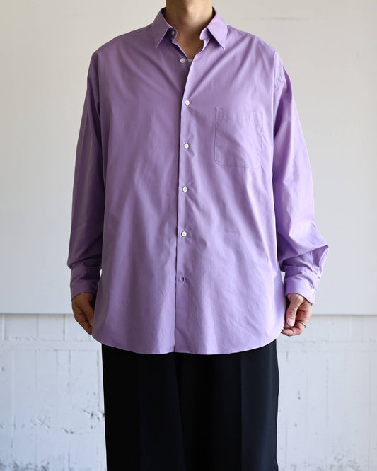 COMFORT FIT SHIRT PERUVIAN PIMA POPLIN "LAVENDER"