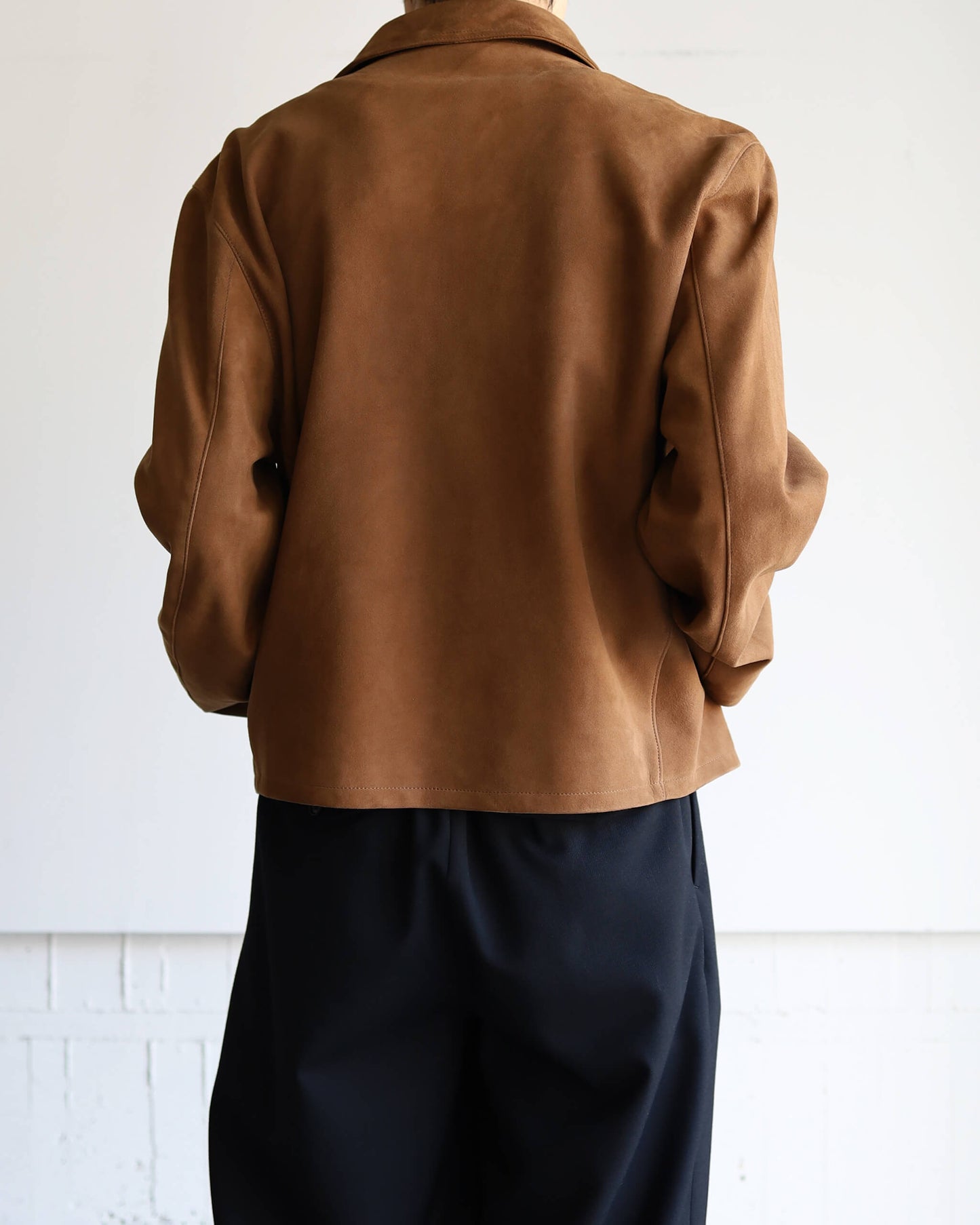 ST LEATHER JACKET "BROWN"