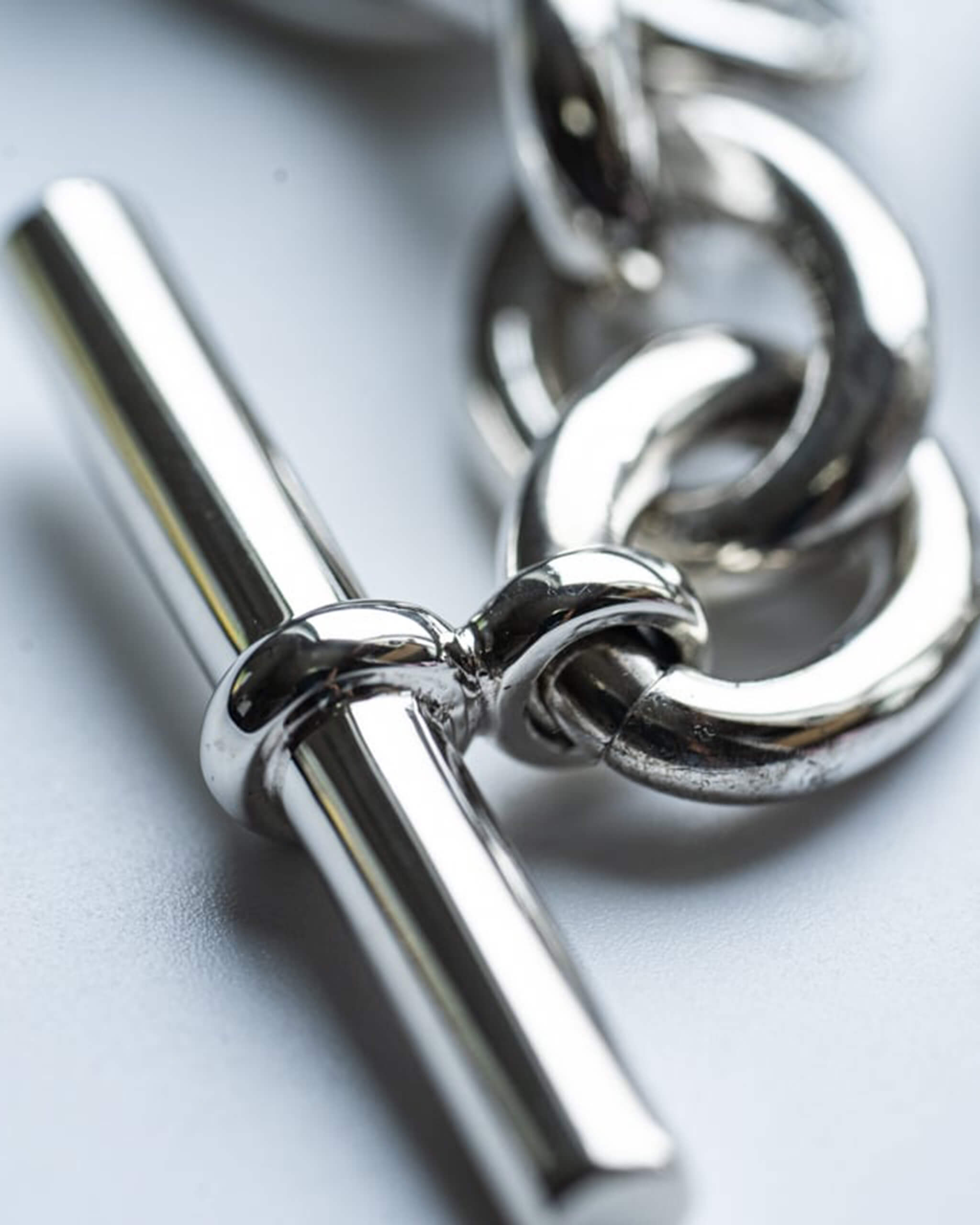 WAKAN SILVER SMITH Hook connect necklace gradually [C-028] -MORLS-