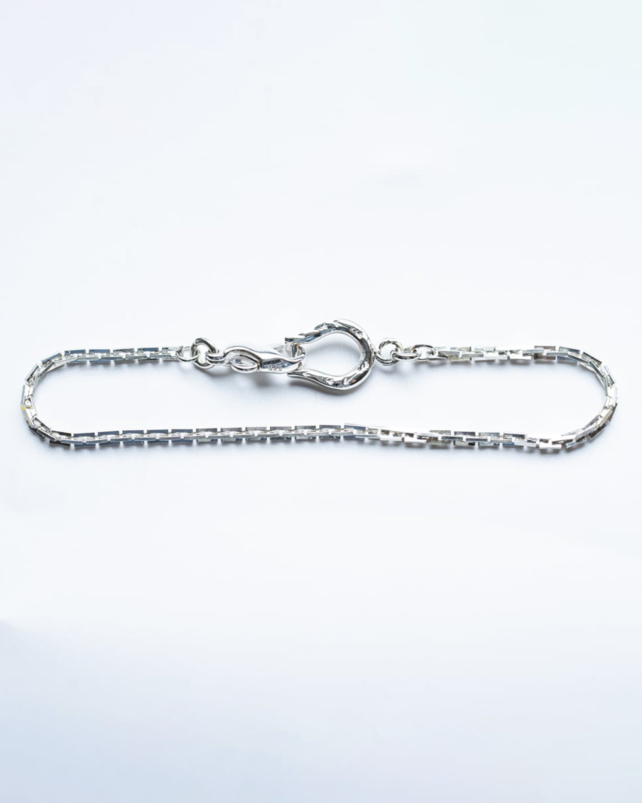 WAKAN SILVER SMITH Horse shoe Rectangle bracelet [BN-090
