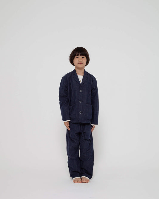 "day (lil & Jr.)" pajama #denim "navy"
