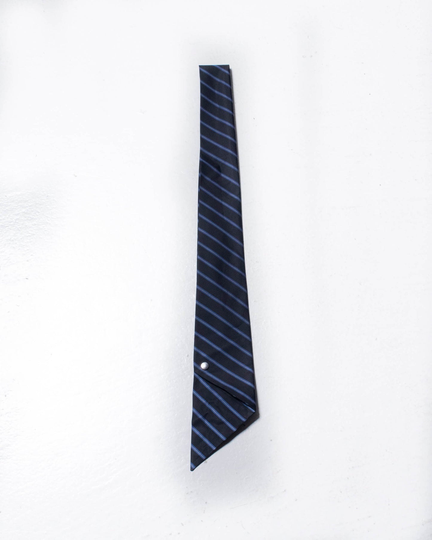 NOT-TIE STRIPE "Bk × Blu"