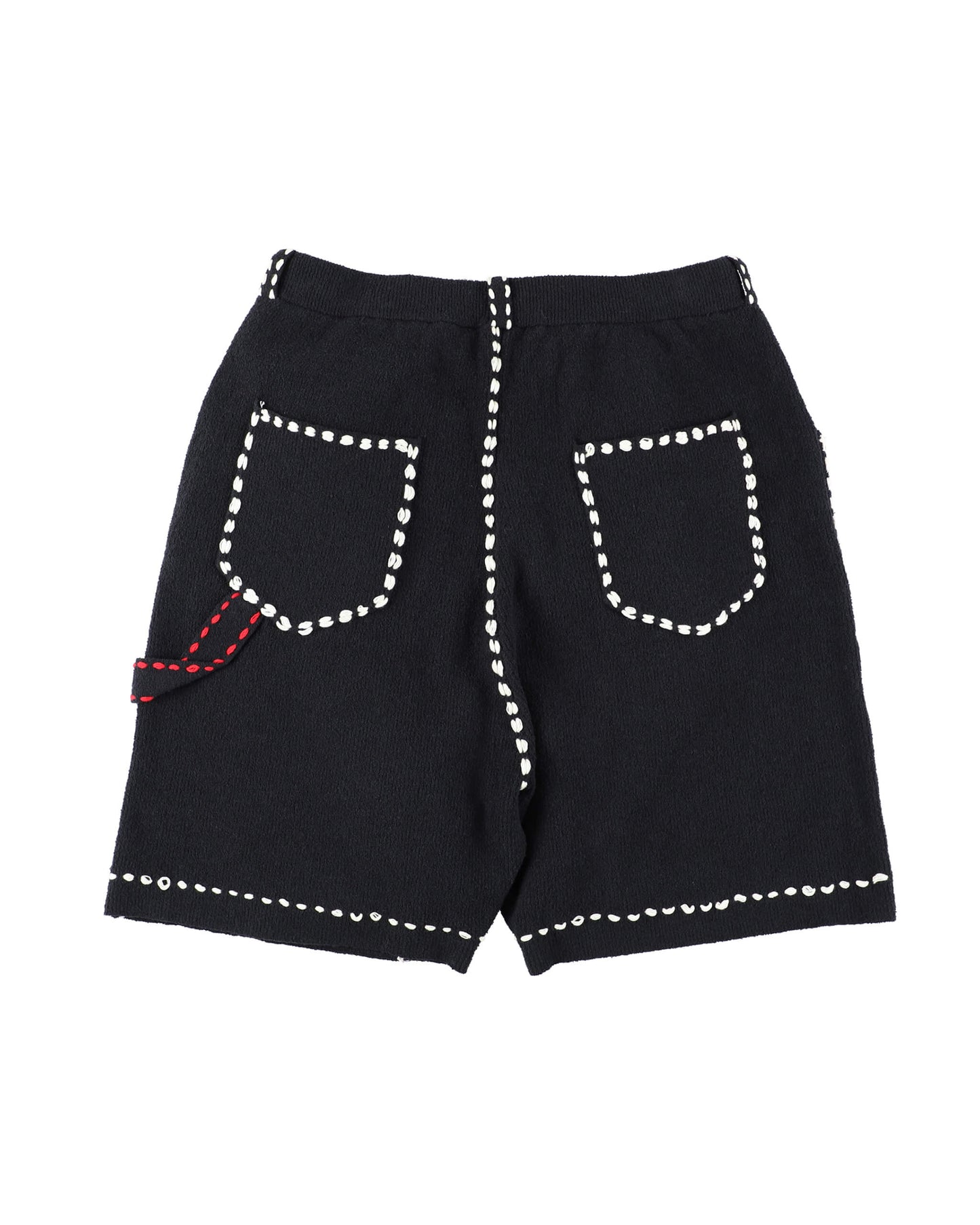 SUMMER PG1 DOUBLE KNEE SHORTS "BLACK"