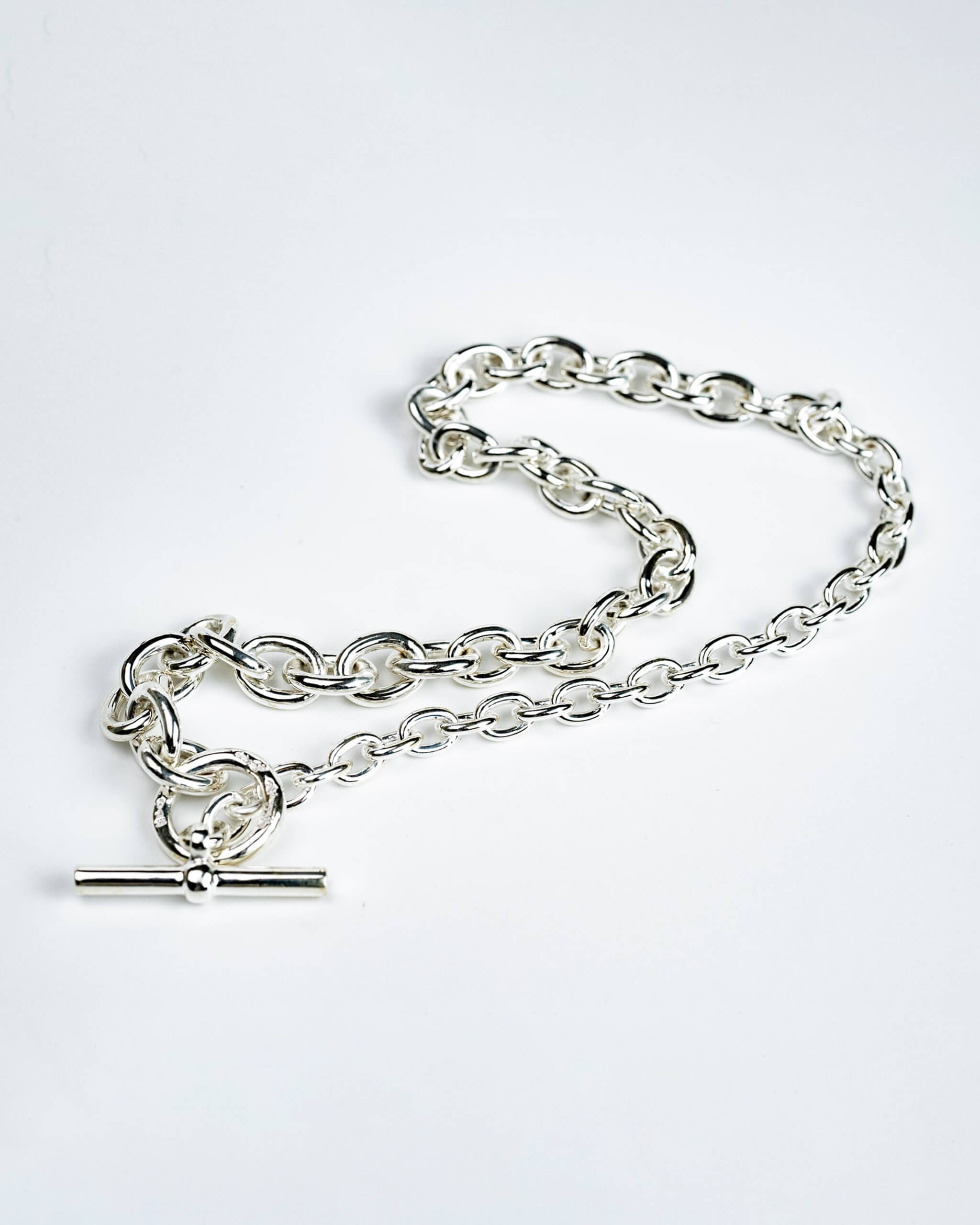 WAKAN SILVER SMITH Hook connect necklace gradually [C-028] -MORLS-