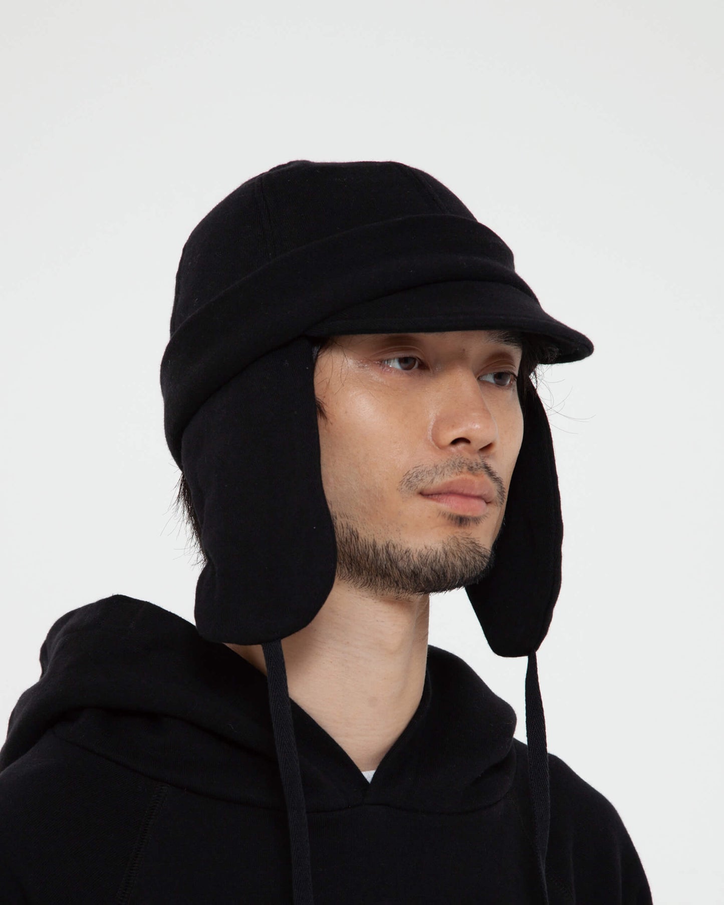 Sweat ear flap cap