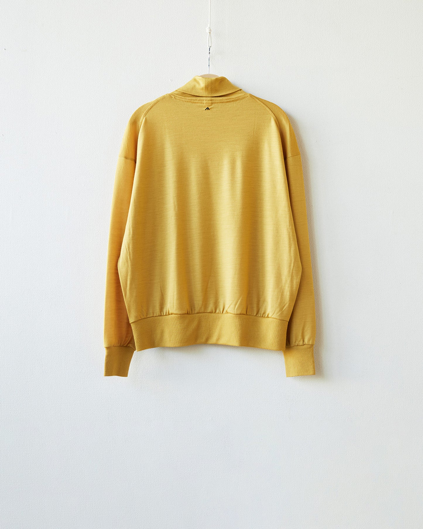 wool tokkuri long t-shirt "yamabuki"