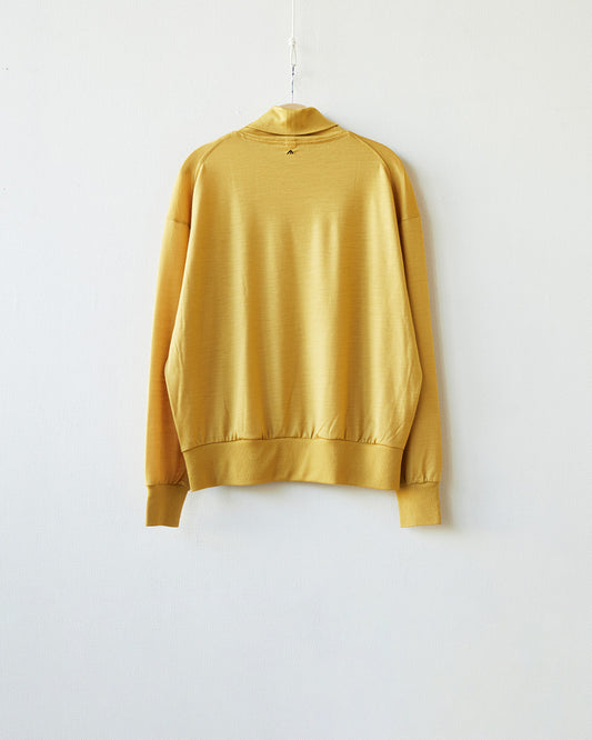 wool tokkuri long t-shirt "yamabuki"