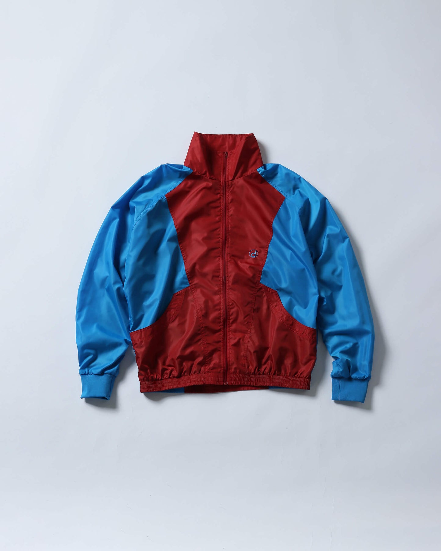 PANEL COLOR TRACK JACKET "BLUE/RED"