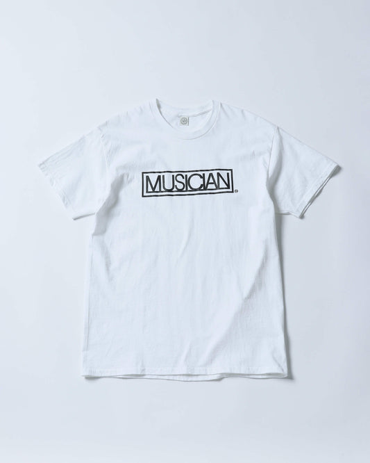 MUSICIAN SHORT SLEEVE T-SHIRT "WHITE"